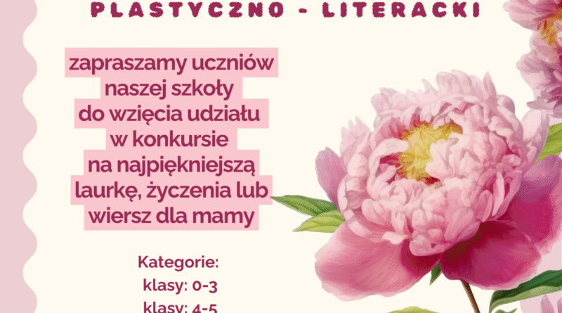 Konkurs “Dzień Mamy”