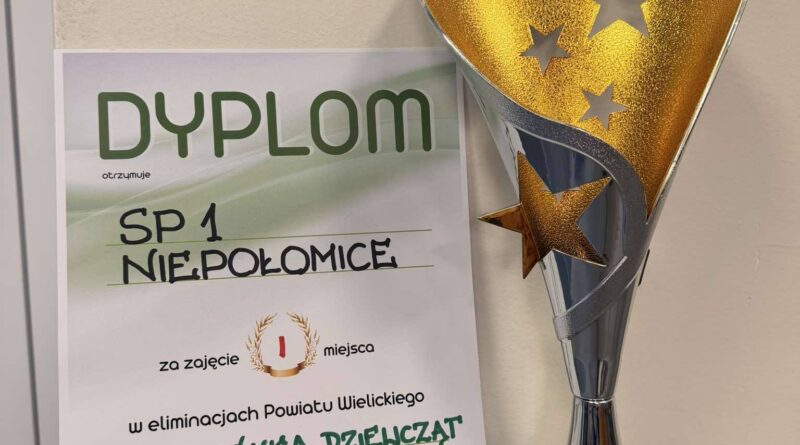 NASZE DZIEWCZĘTA MISTRZYNIAMI POWIATU!