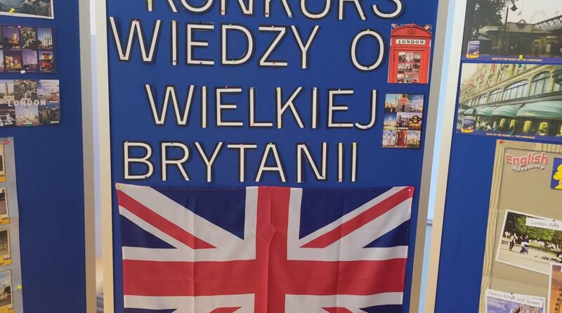 Gminny konkurs wiedzy o Wielkiej Brytanii